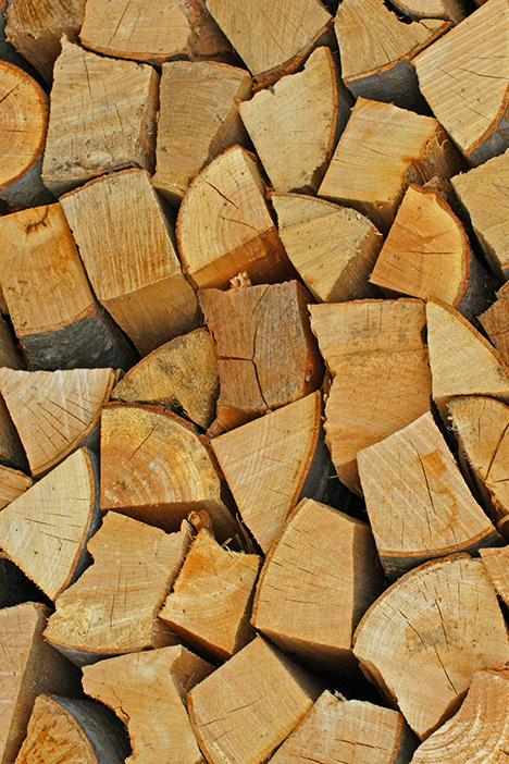 Stufe a legna in ghisa, Accessori stoccaggio legna